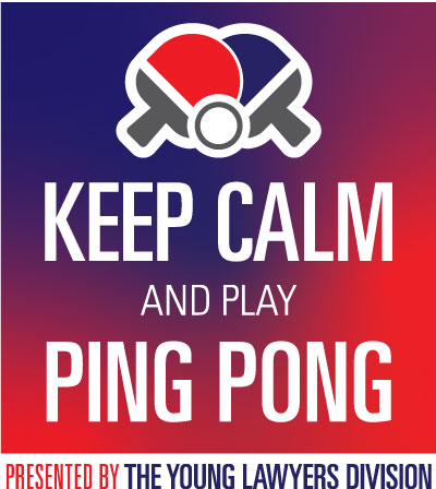 Keep Calm and Play Ping Pong - YLD logo